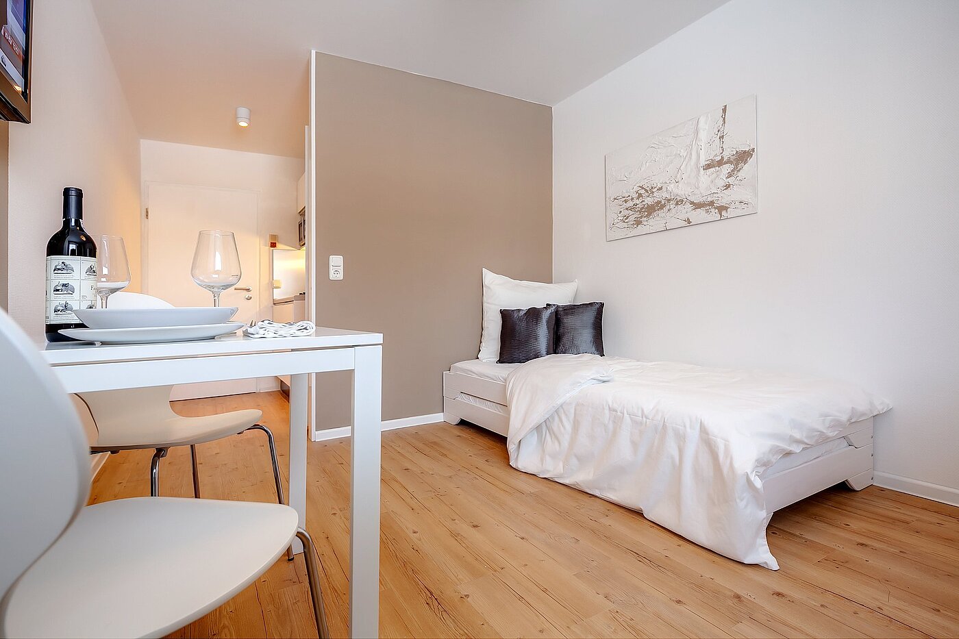 Etagenwohnung mit 1 Zimmer | München-Trudering | 2011ML4 | Einrichtungsbeispiel