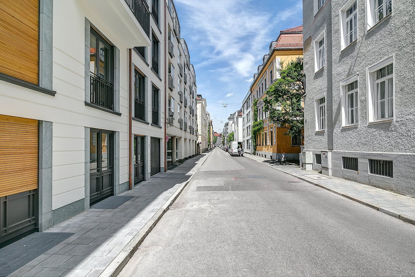 Erdgeschosswohnung mit 1 Zimmer | München-Schwabing | 1908ML2 | Ruhige Seitenstraße