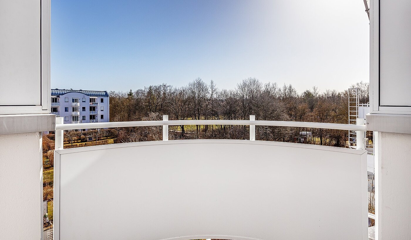 Etagenwohnung mit 1 Zimmer | München-Perlach | 2102ML1 | Südbalkon mit...