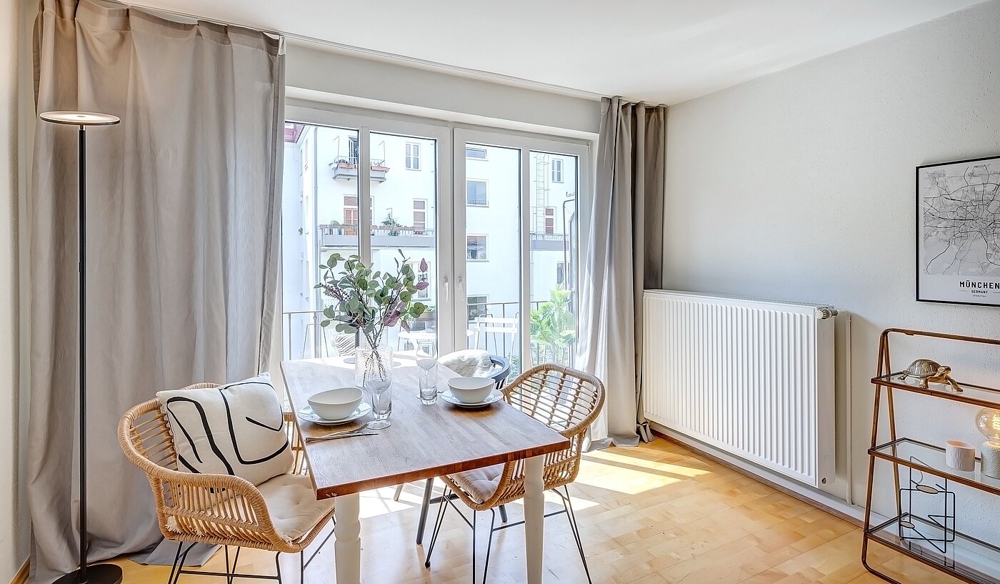 Etagenwohnung mit 1.5 Zimmern | München-Schwabing | 70014 | ...Essen