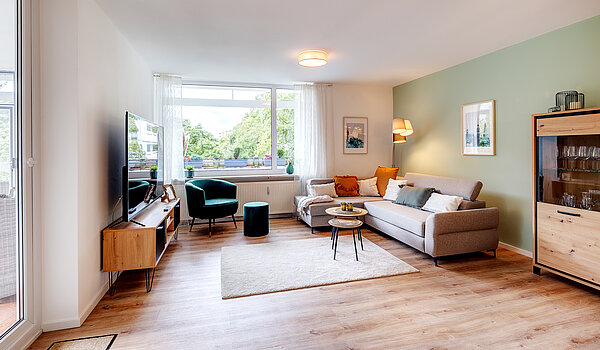 Etagenwohnung mit 3 Zimmern | Unterhaching | 70421 | Wohnen und...