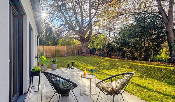 Terrassenwohnung mit 3 Zimmern | München-Harlaching | 70371 | Garten