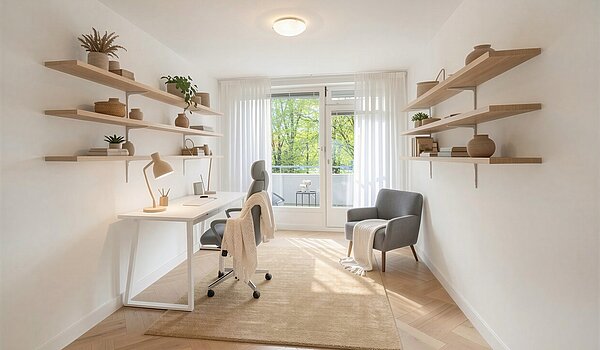 Etagenwohnung mit 3.5 Zimmern | München-Bogenhausen | 703052 | Visualisierung