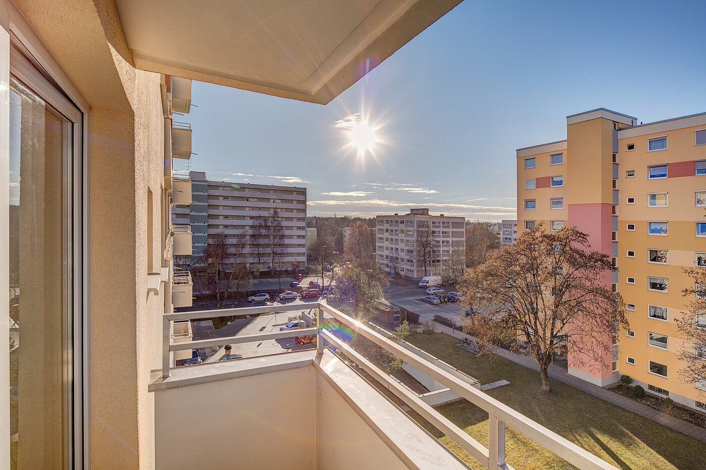 Apartment mit 1 Zimmer | München-Feldmoching | 70484 | Balkon