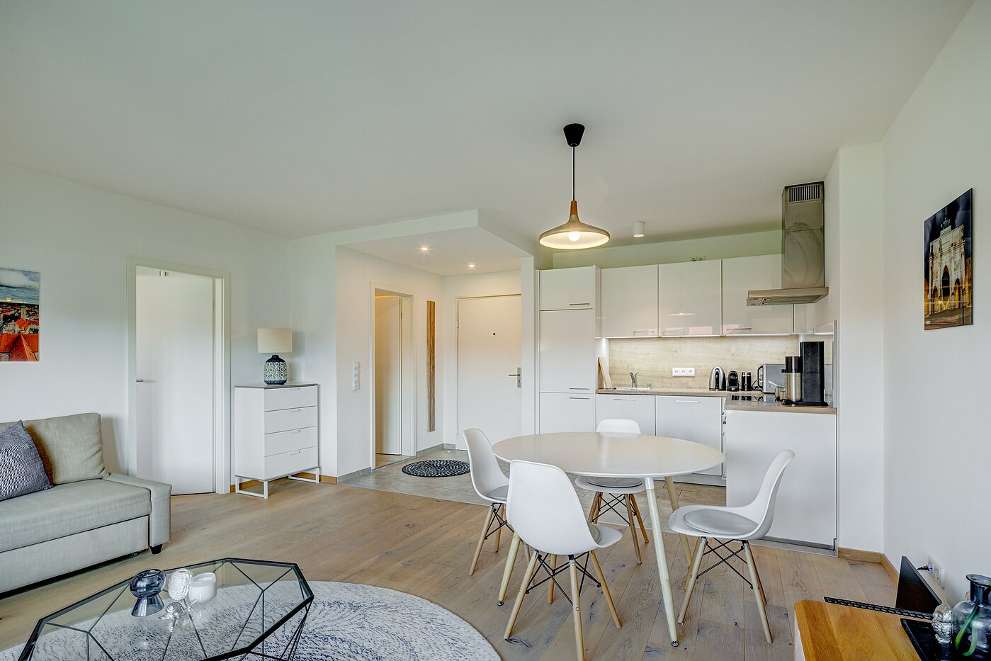 Apartment mit 1 Zimmer | München-Schwabing | 70198 | Offene Küche mit...