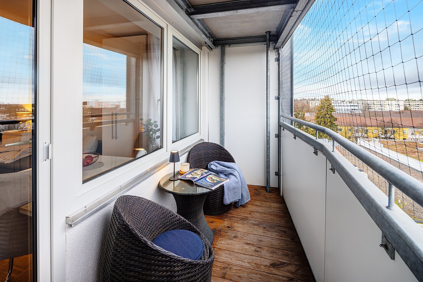 Apartment mit 1 Zimmer | München-Forstenried | 70190 | ...und Fernsicht