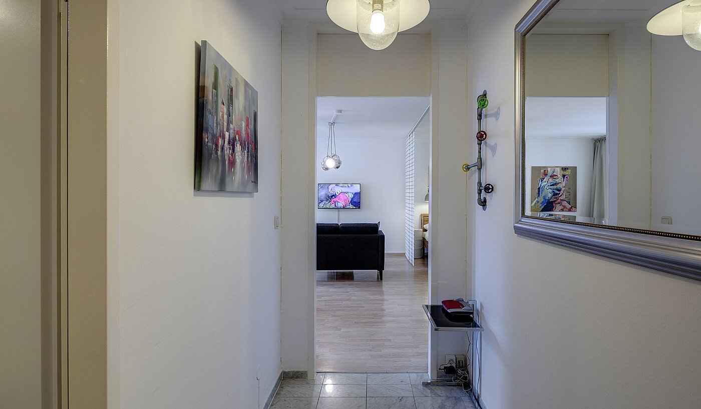 Etagenwohnung mit 1 Zimmer | München-Lehel | 2001ML10 | Diele