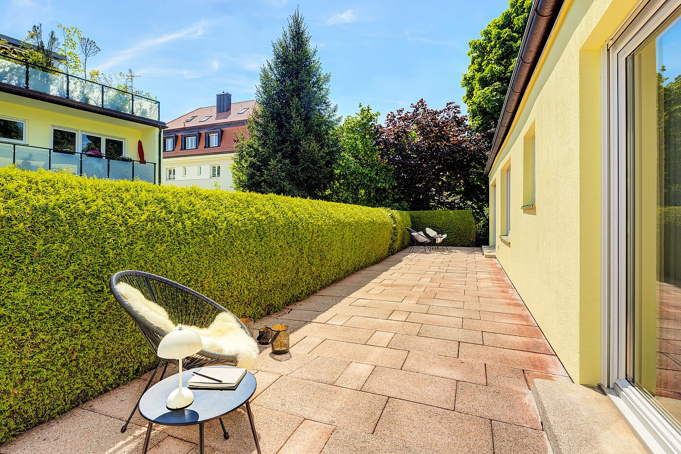 Erdgeschosswohnung mit 4 Zimmern | München-Laim | 702161 | ...Zugang zur Terrasse