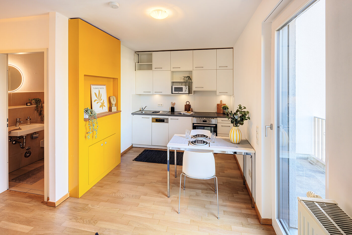Apartment mit 1 Zimmer | München-Ramersdorf | 70415 | Küche / Essbereich