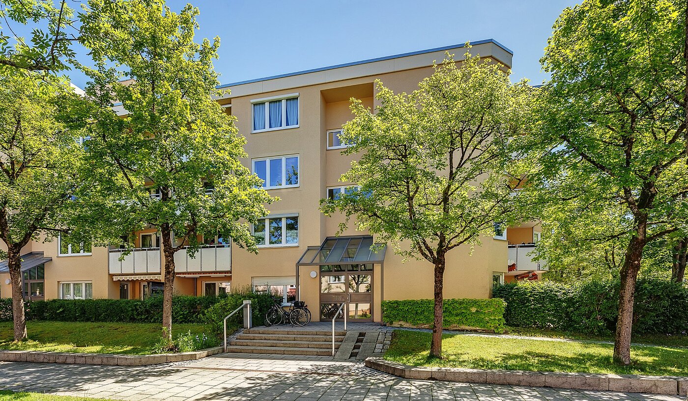 Erdgeschosswohnung mit 4.5 Zimmern | München-Perlach | 2003ML6 | Hausansicht