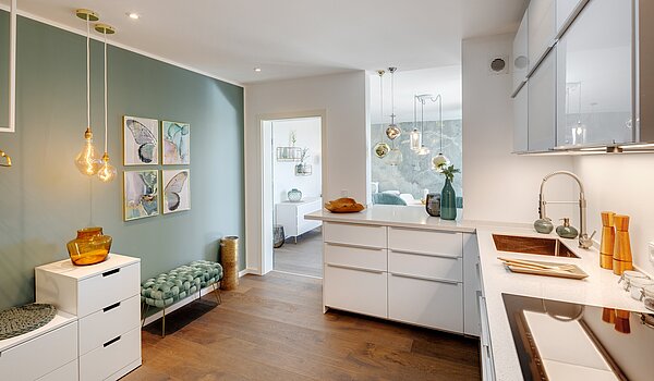 Etagenwohnung mit 3 Zimmern | München-Sendling | 70167 | ...mit Durchreiche ins Wohnzimmer