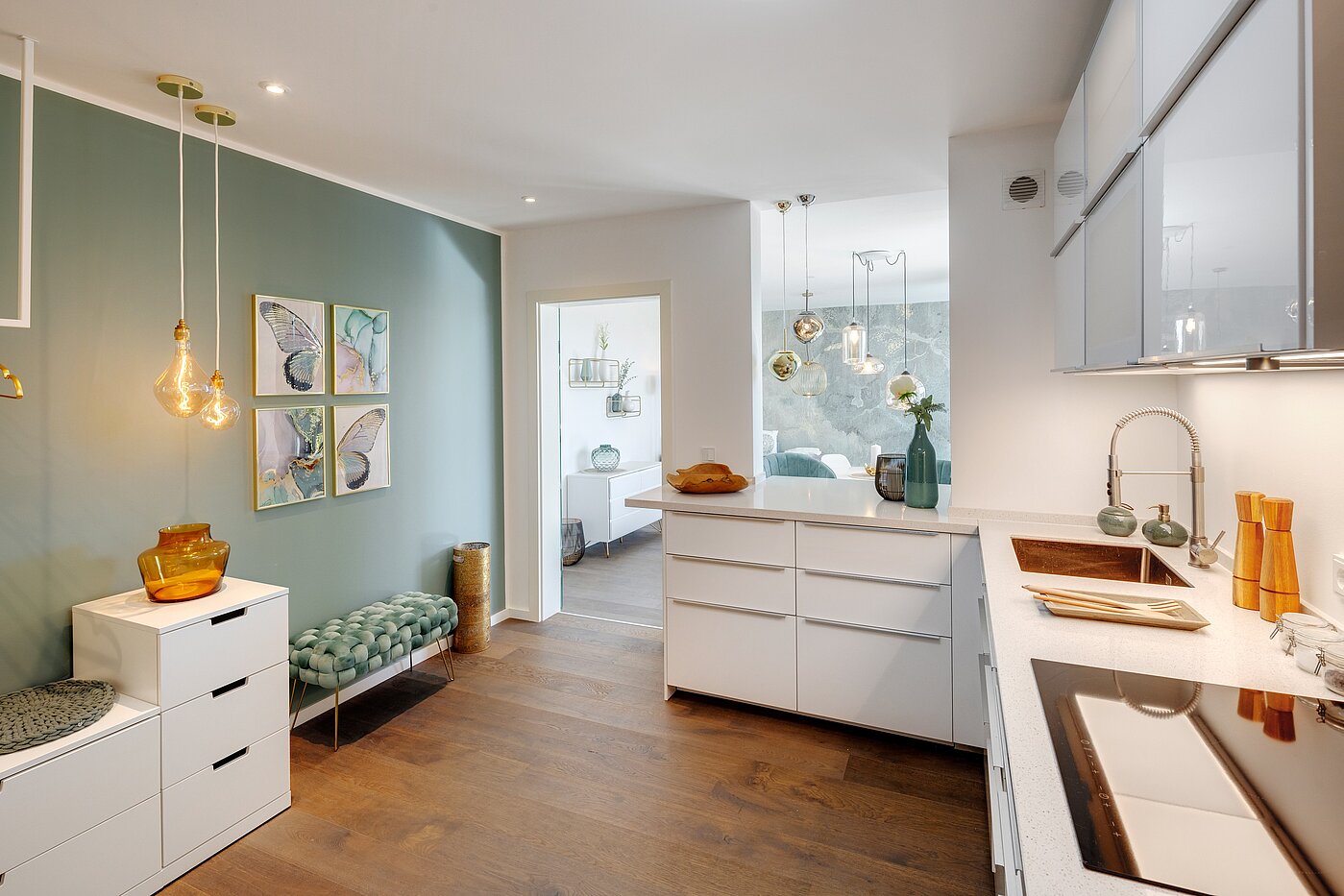 Etagenwohnung mit 3 Zimmern | München-Sendling | 70167 | ...mit Durchreiche ins Wohnzimmer