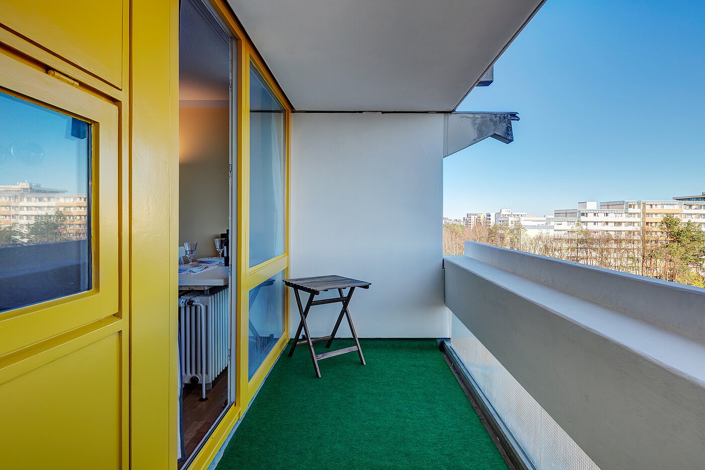 Apartment mit 1 Zimmer | 70308 | Balkon
