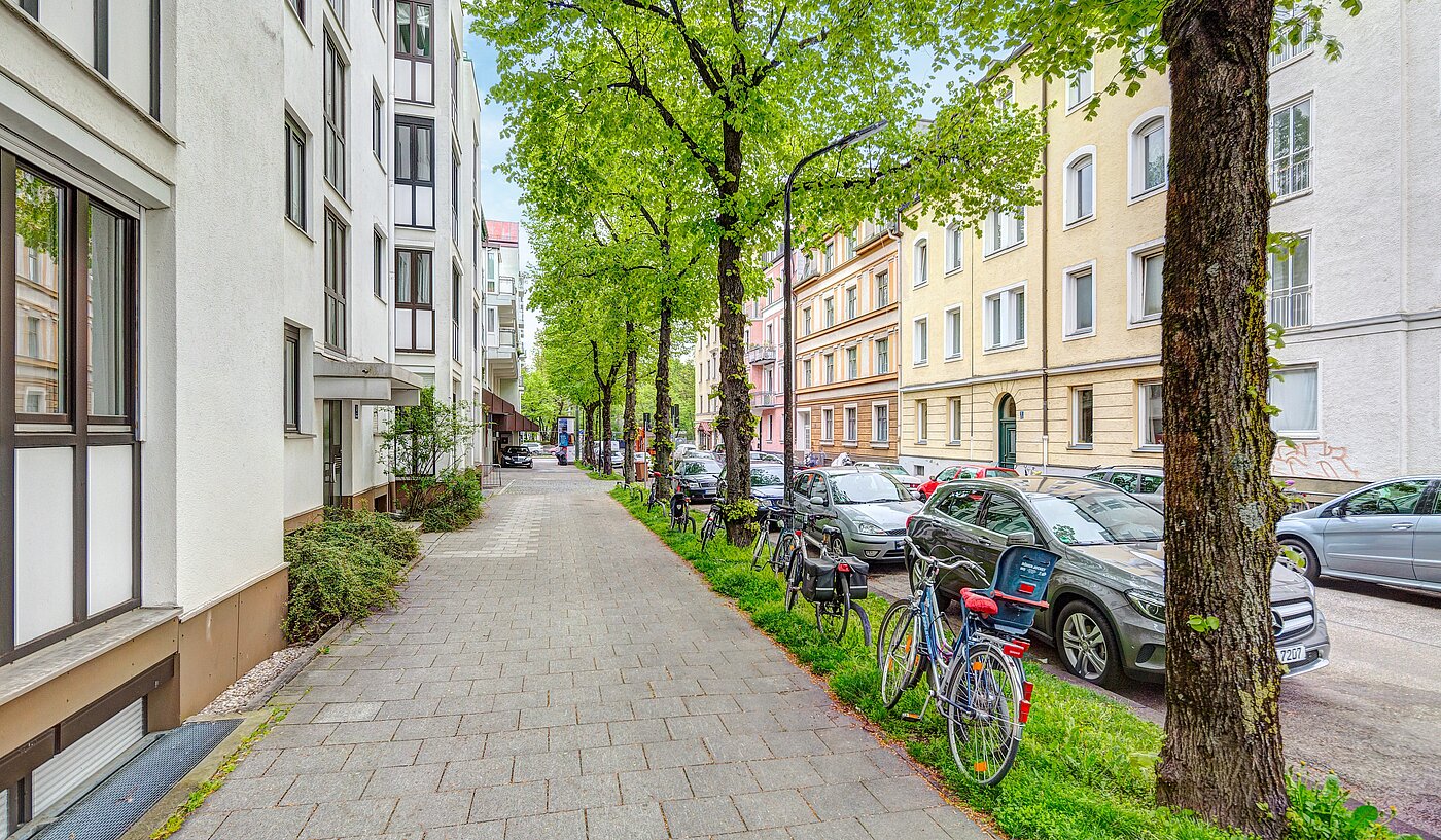 Etagenwohnung mit 1 Zimmer | München-Schwabing | 2207ML10 | Ruhige Anliegerstraße