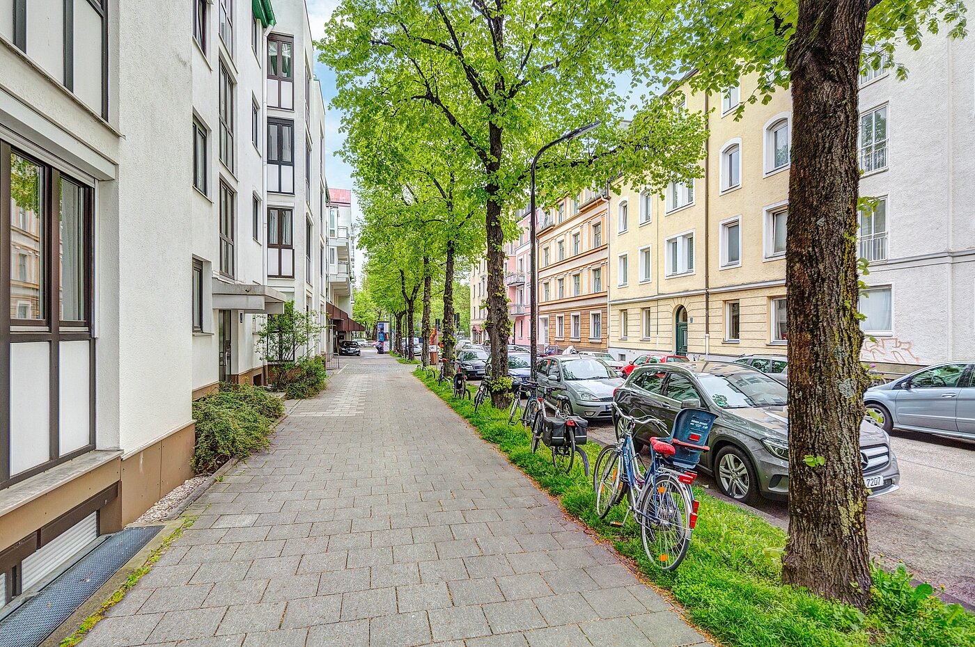 Etagenwohnung mit 1 Zimmer | München-Schwabing | 2207ML10 | Ruhige Anliegerstraße