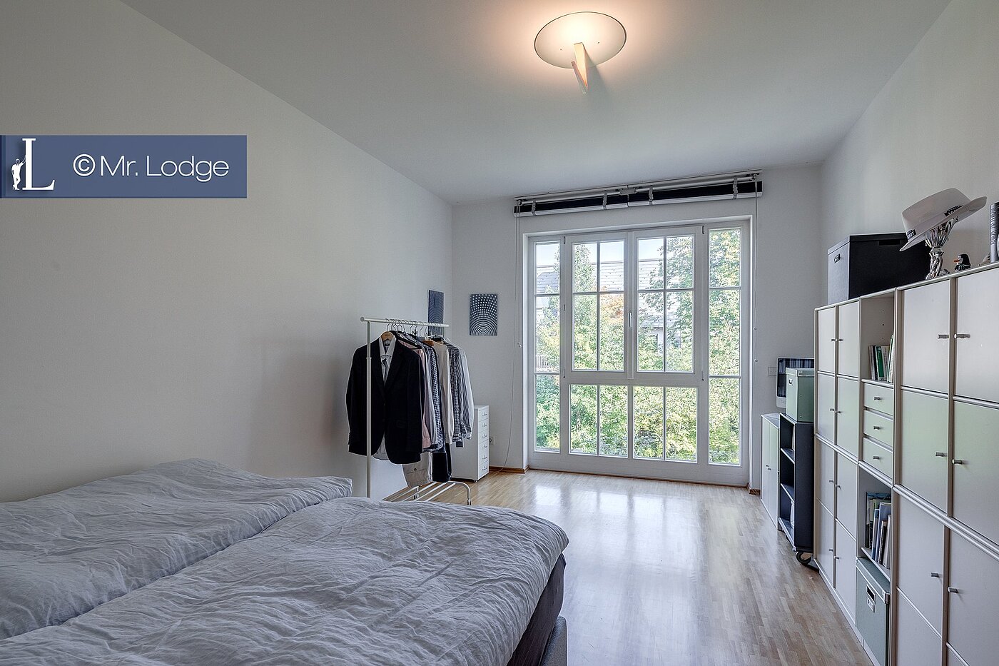 Etagenwohnung mit 3 Zimmern | München-Solln | 1809D8 | Elternschlafzimmer