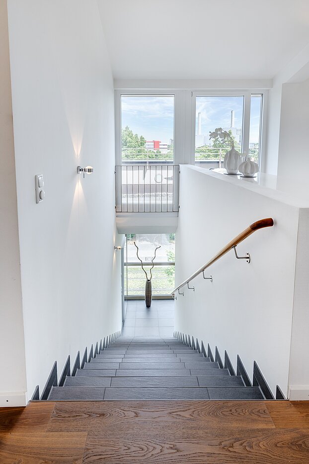 Penthouse mit 3.5 Zimmern | München-Oberföhring | 70237 | Abgang zum ...