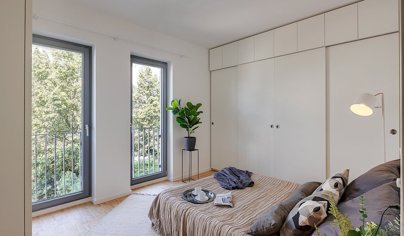 Etagenwohnung mit 2 Zimmern | München-Thalkirchen | 2107ML2 | Auch das Schlafzimmer sehr ...