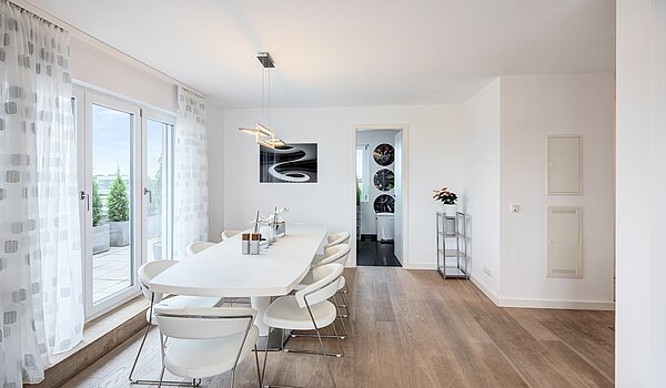 Penthouse mit 3 Zimmern | München-Riem | 70468 | ...direktem Zugang zur...