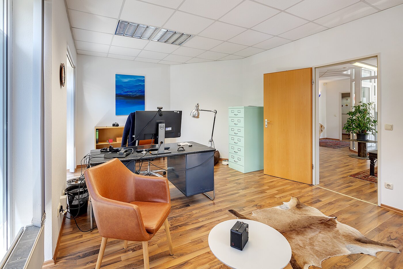 Büro mit 9 Zimmern | Weilheim in Oberbayern | 2108ML44 | Büro 1 Blick auf d. Tür