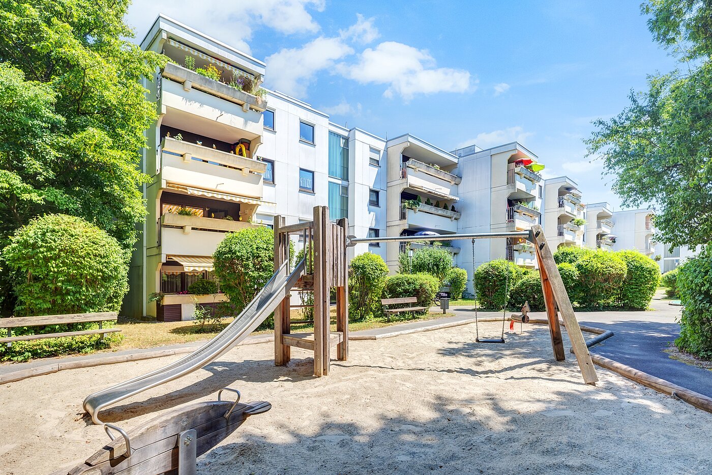 Etagenwohnung mit 2 Zimmern | München-Obersendling | 701825 | Innenhof