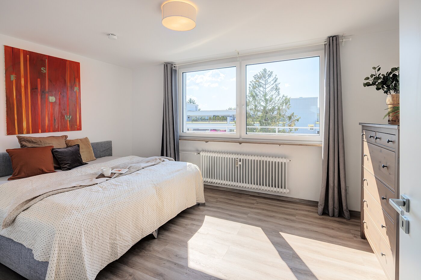 Terrassenwohnung mit 3.5 Zimmern | München-Berg am Laim | 123456 | Schlafzimmer II