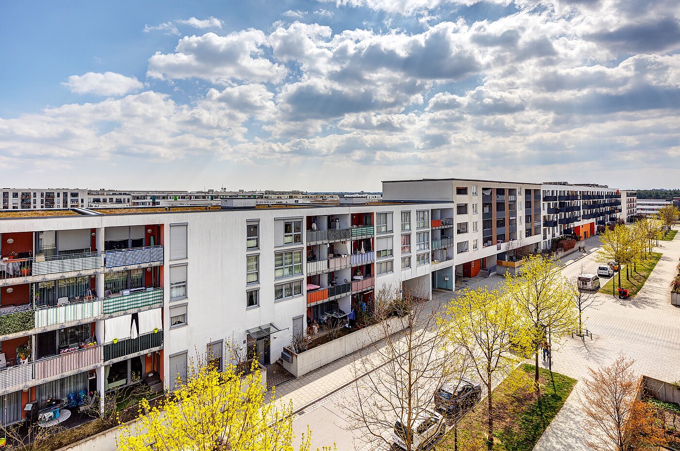 Dachgeschosswohnung mit 3 Zimmern | München-Riem | 701701 | Ruhige Umgebung mit...