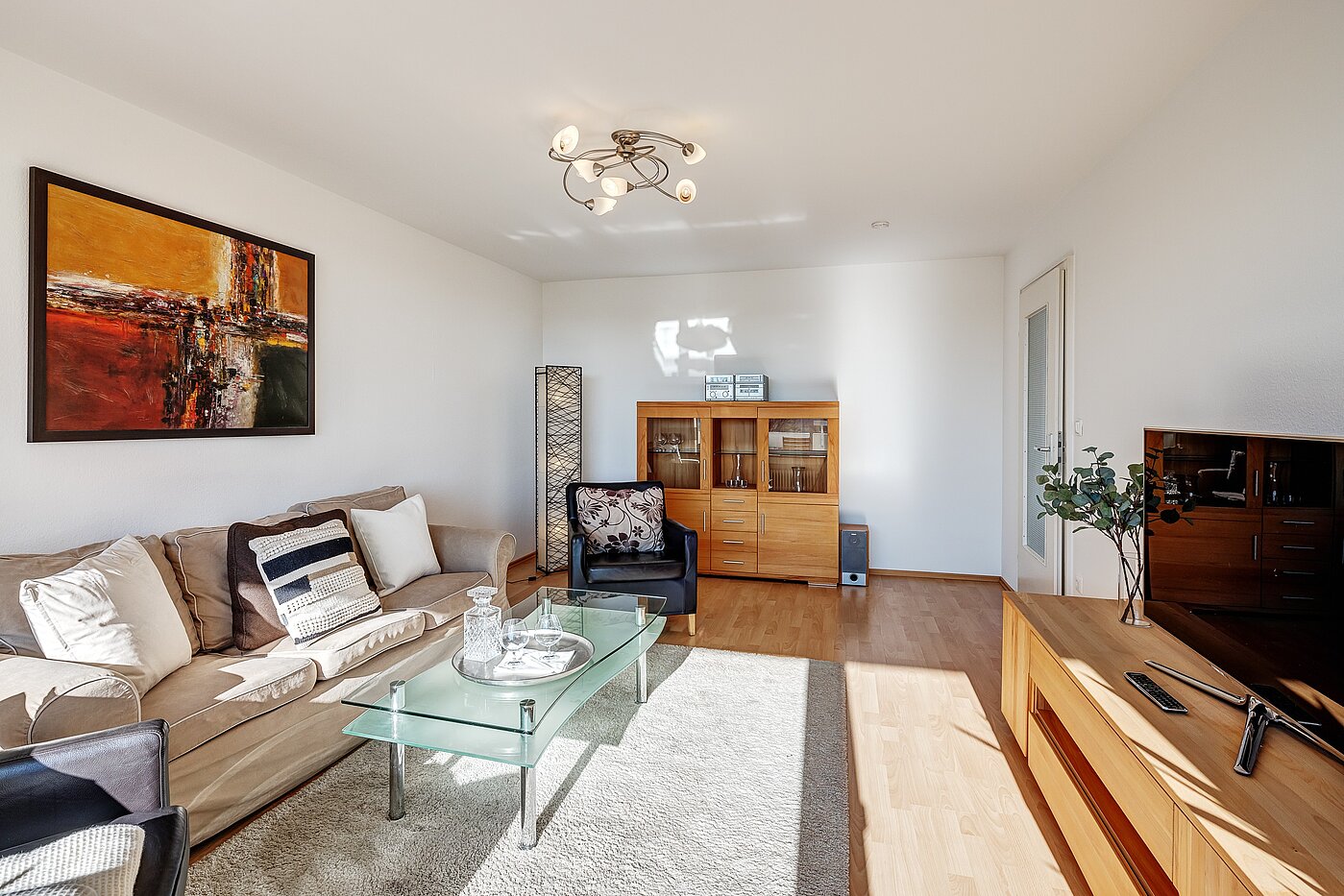 Etagenwohnung mit 3.5 Zimmern | Haar | 2201ML5 | Lichtdurchfluteter Wohnraum