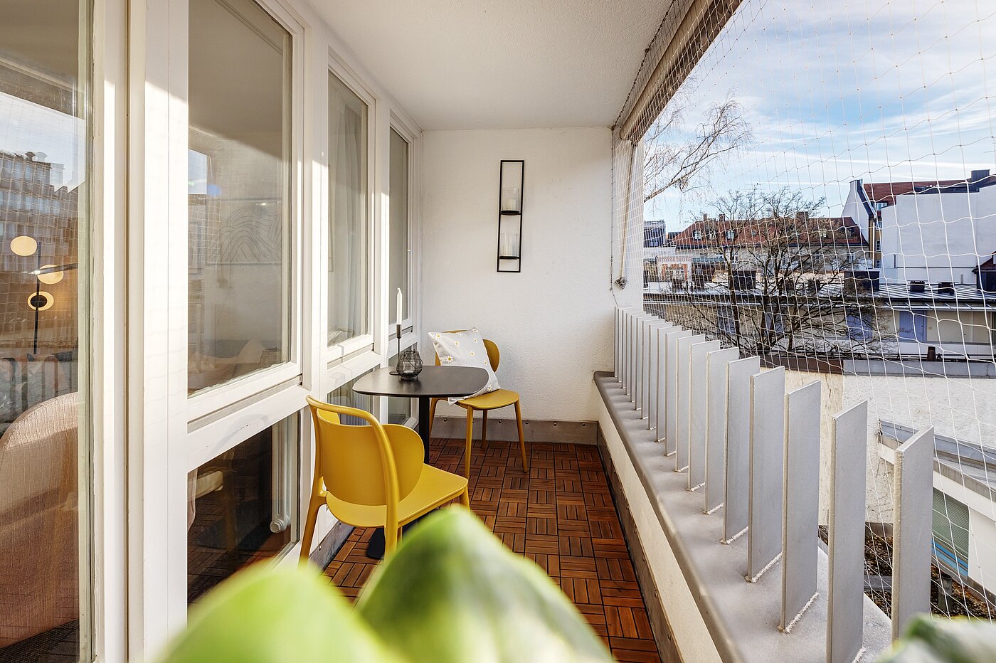 Etagenwohnung mit 1 Zimmer | München-Maxvorstadt | 70132 | Sonnige Loggia...