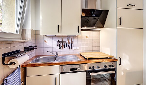 Apartment mit 1 Zimmer | 70478 | Moderne Apartmentküche
