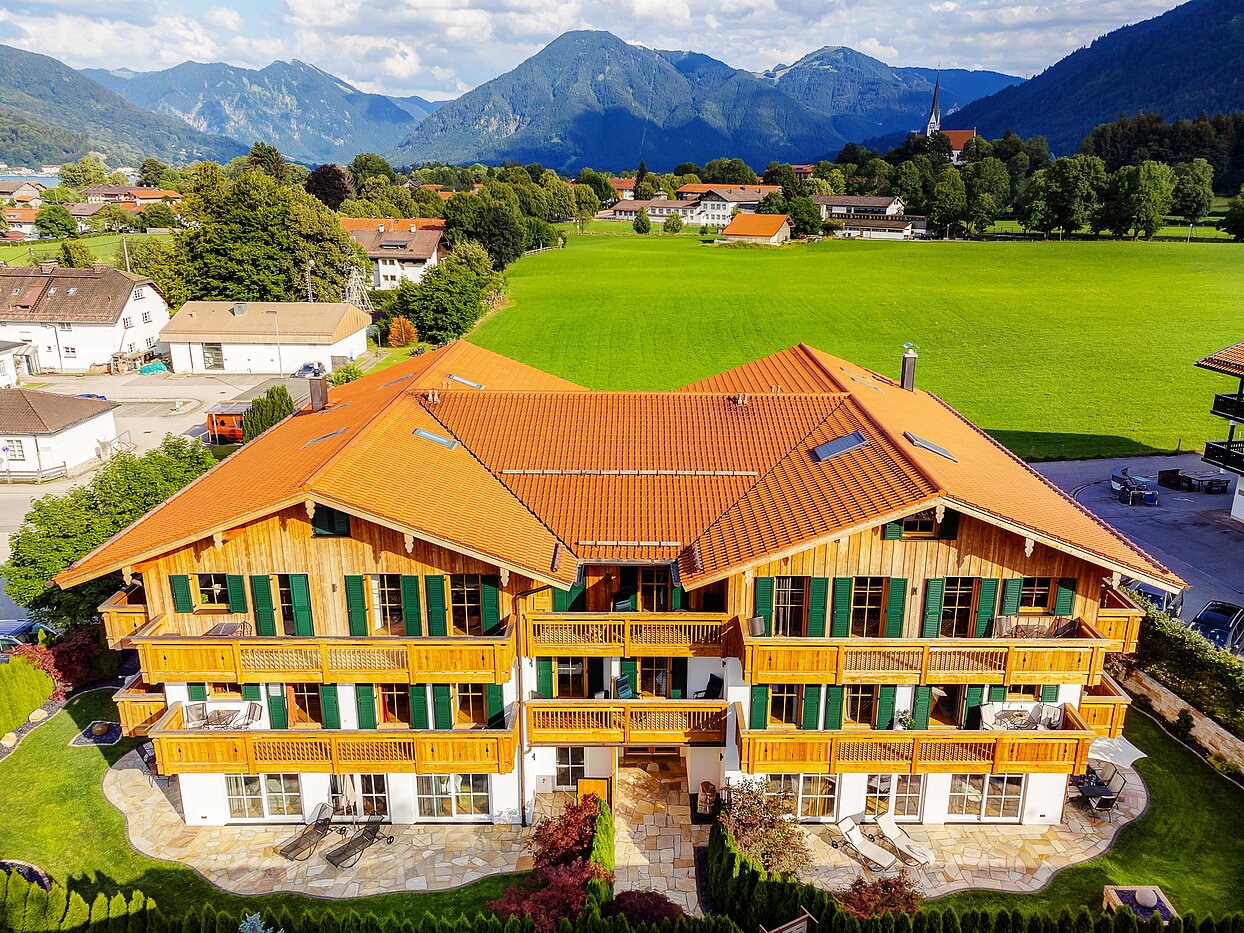 Erdgeschosswohnung mit 3 Zimmern | Bad Wiessee | 70053 | Luftaufnahme