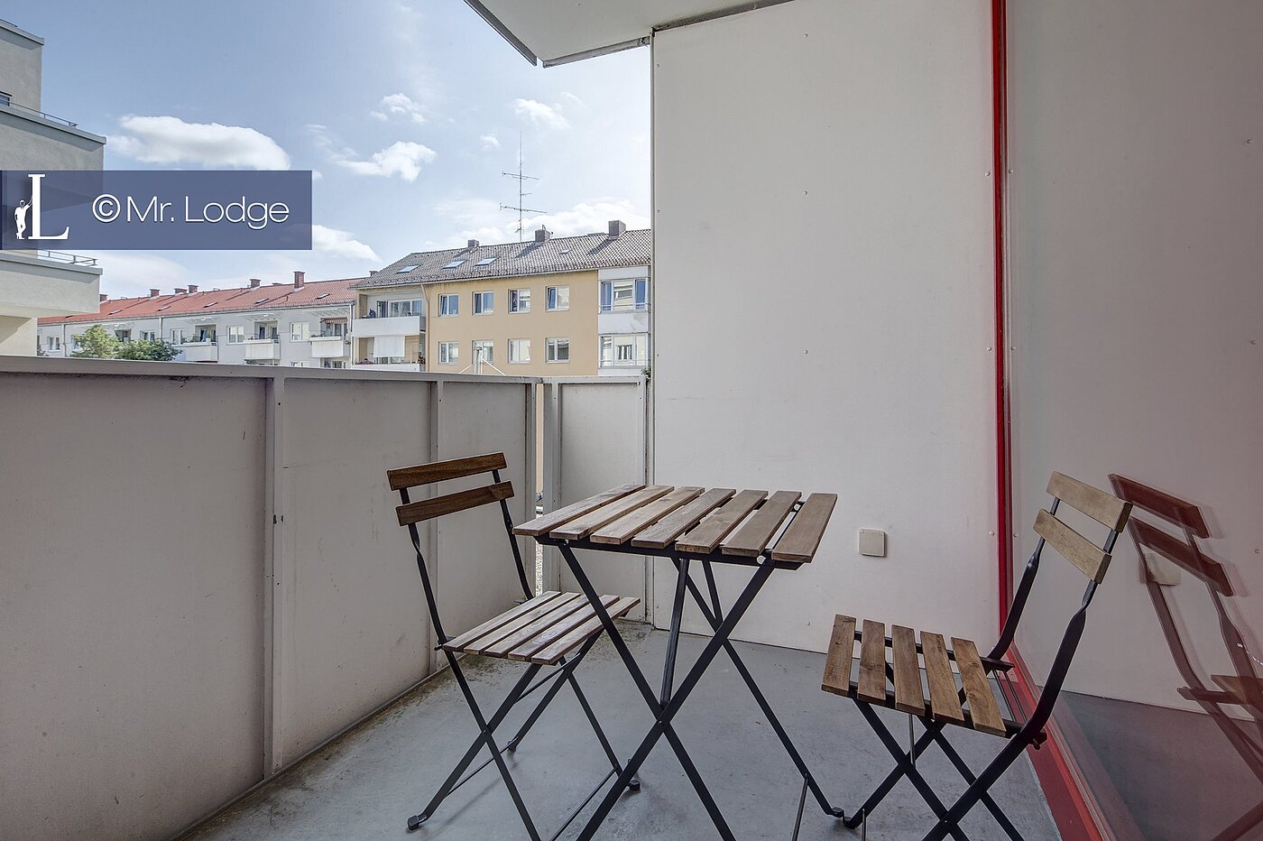 Etagenwohnung mit 1 Zimmer | München-Sendling-Westpark | 1706ML8 | Balkon mit Morgensonne
