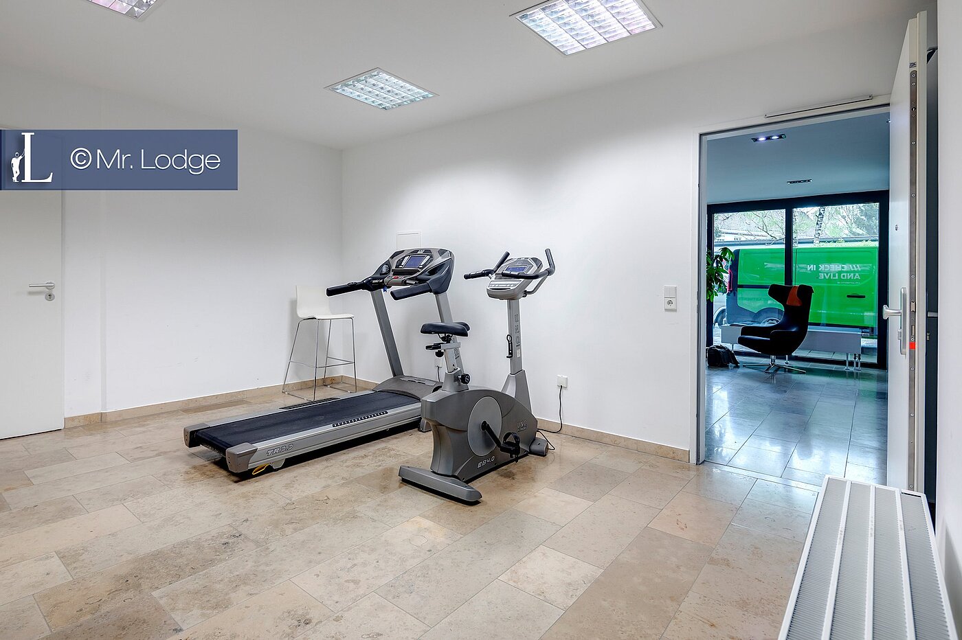 Etagenwohnung mit 1 Zimmer | München-Bogenhausen | 1802ML4 | Fitnessraum im Haus