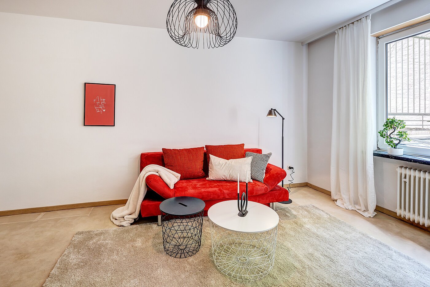 Etagenwohnung mit 1 Zimmer | München-Haidhausen | 70022 | ...Wohn-/ Schlafbereich