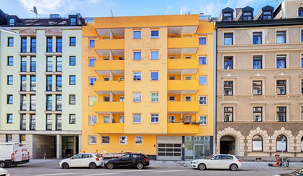 Etagenwohnung mit 1 Zimmer | München-Haidhausen | 70312 | Außenansicht