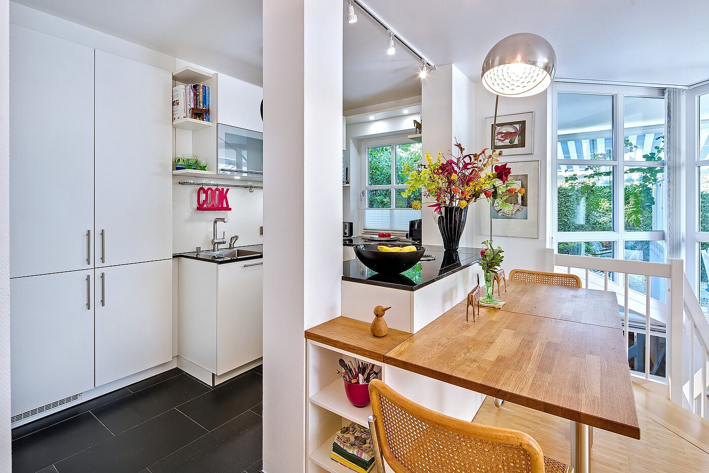 Erdgeschosswohnung mit 2 Zimmern | München-Obermenzing | 70280 | Küche