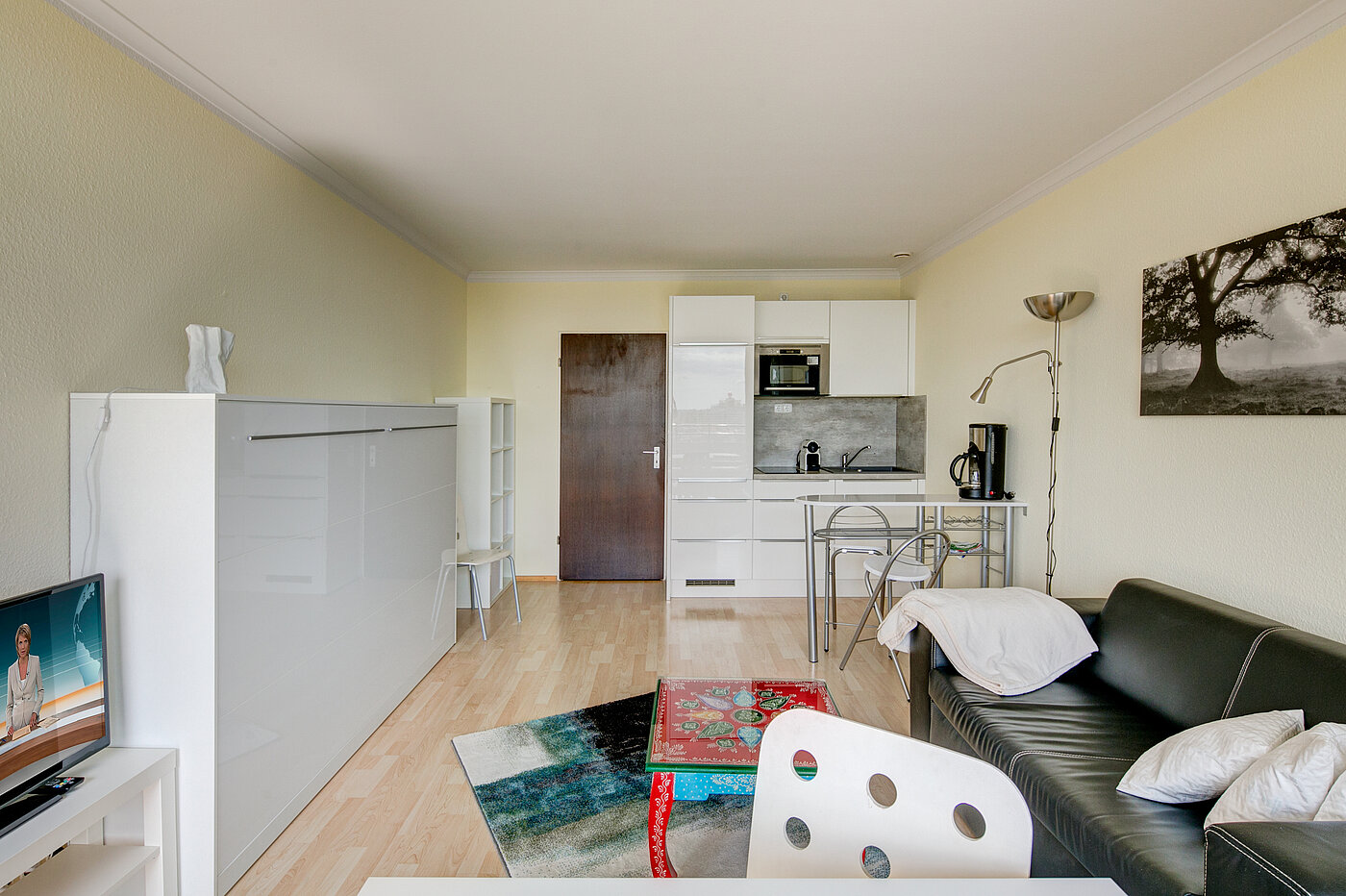 Apartment mit 1 Zimmer | München-Haidhausen | 70275 | Wohn- und Schlafbereich