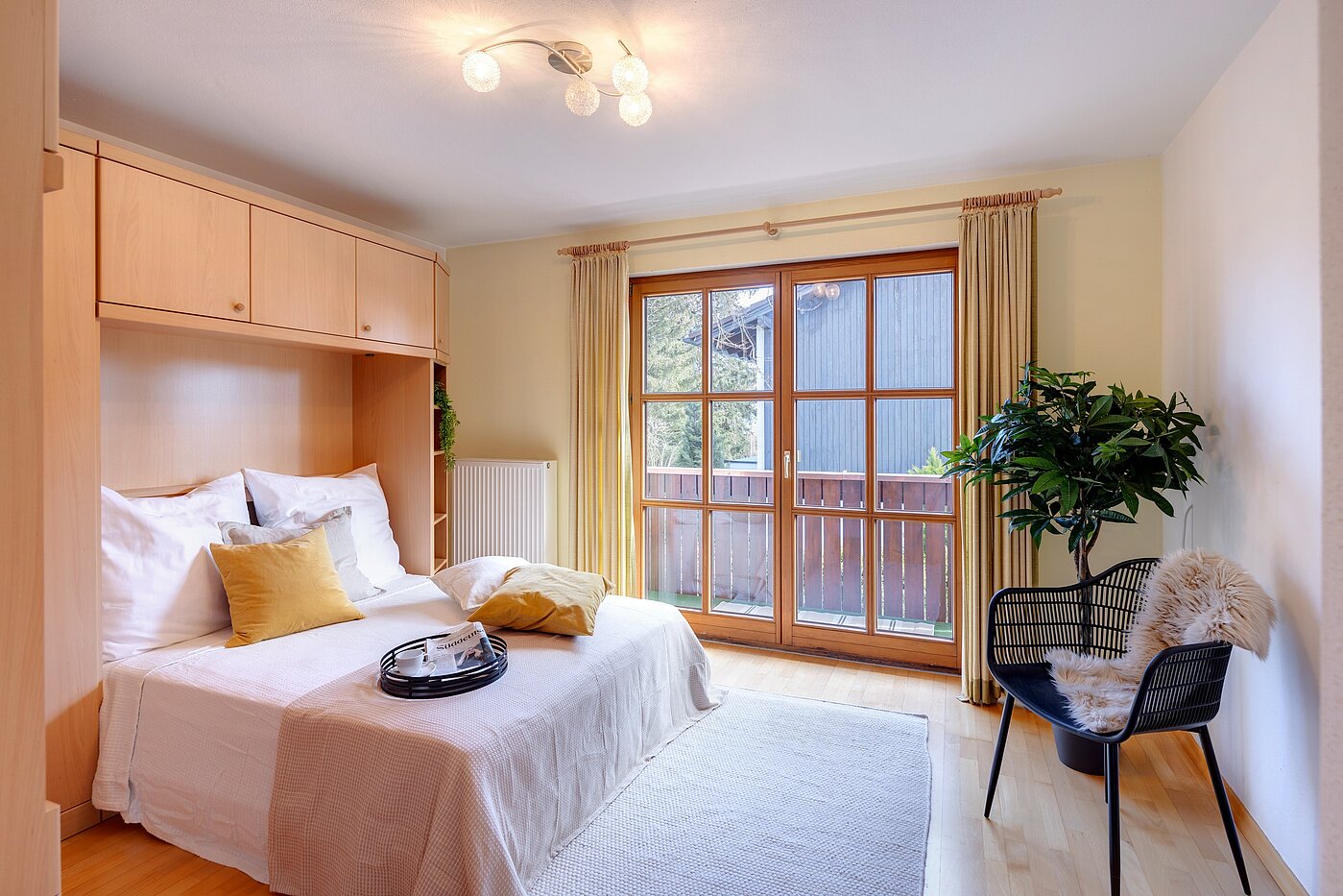 Etagenwohnung mit 2 Zimmern | München-Trudering | 701781 | Schlafzimmer mit...