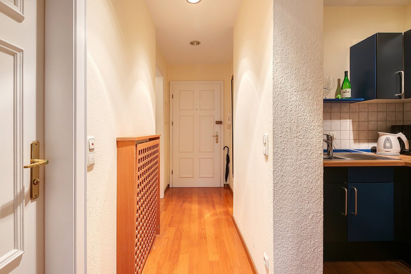 Etagenwohnung mit 1 Zimmer | München-Ludwigsvorstadt | 2108ML5 | Flur mit Blick zur Eingangstür