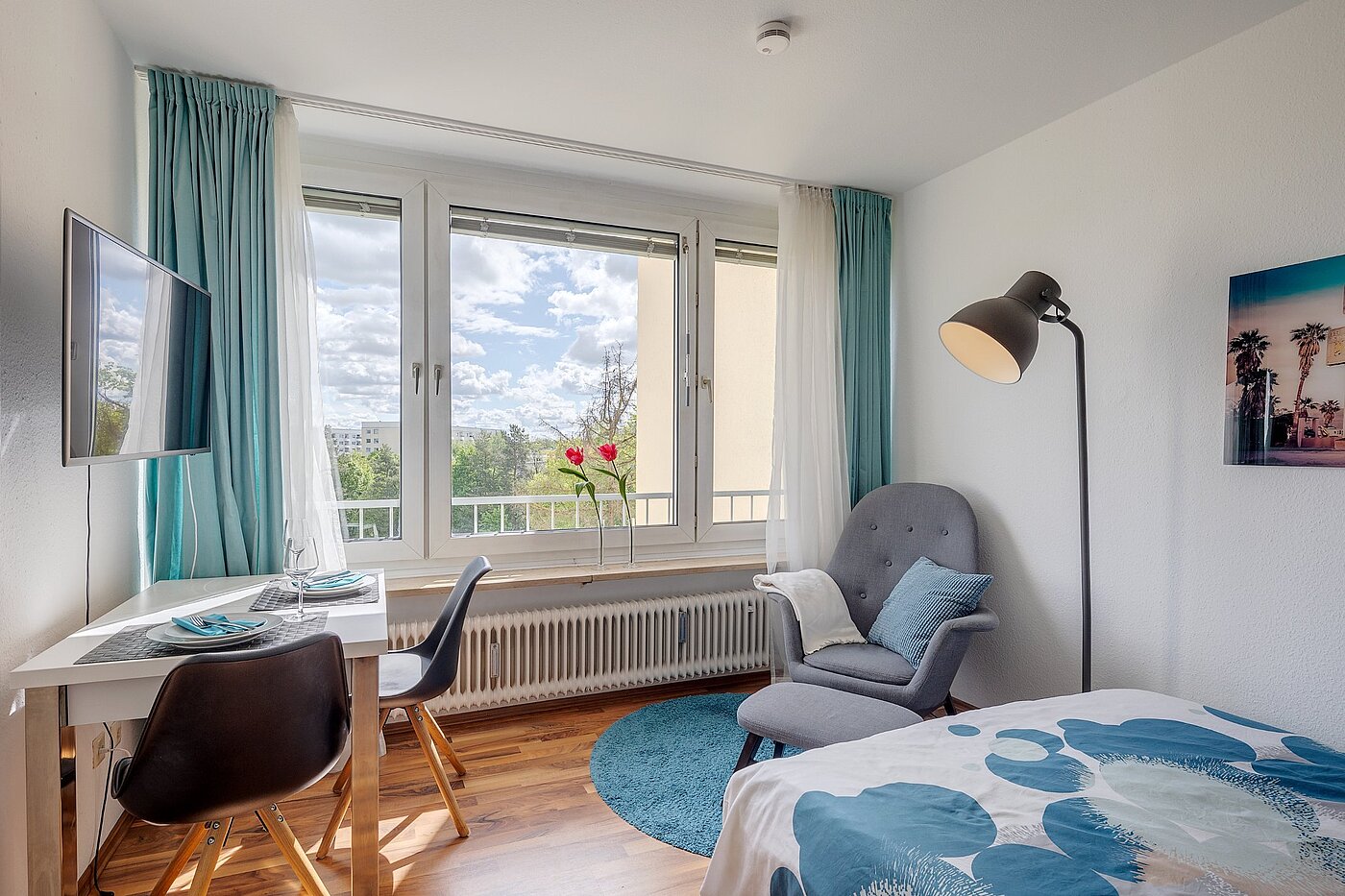 Etagenwohnung mit 1 Zimmer | München-Oberföhring | 2104ML2