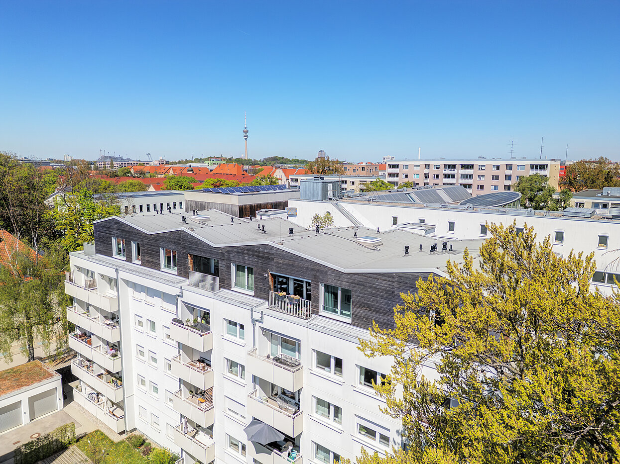 Penthouse mit 2 Zimmern | München-Maxvorstadt | 70427 | Außenansicht
