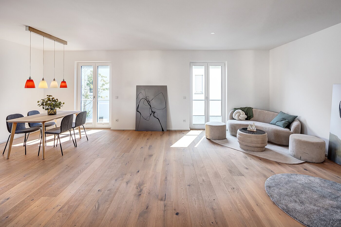 Maisonettewohnung mit 4 Zimmern | München-Obermenzing | 701553 | Lichtdurchfluteter Wohnbereich