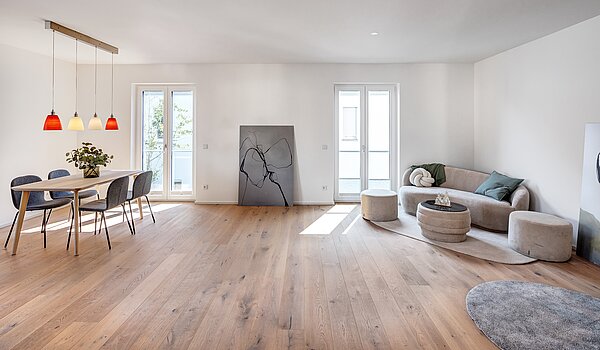 Maisonettewohnung mit 4 Zimmern | München-Obermenzing | 701553 | Lichtdurchfluteter Wohnbereich