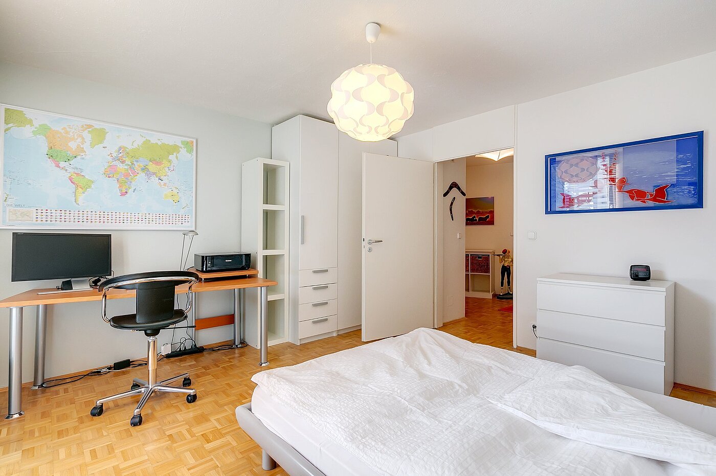 Etagenwohnung mit 2 Zimmern | München-Schwabing | 2004ML1 | mit Arbeitsplatz