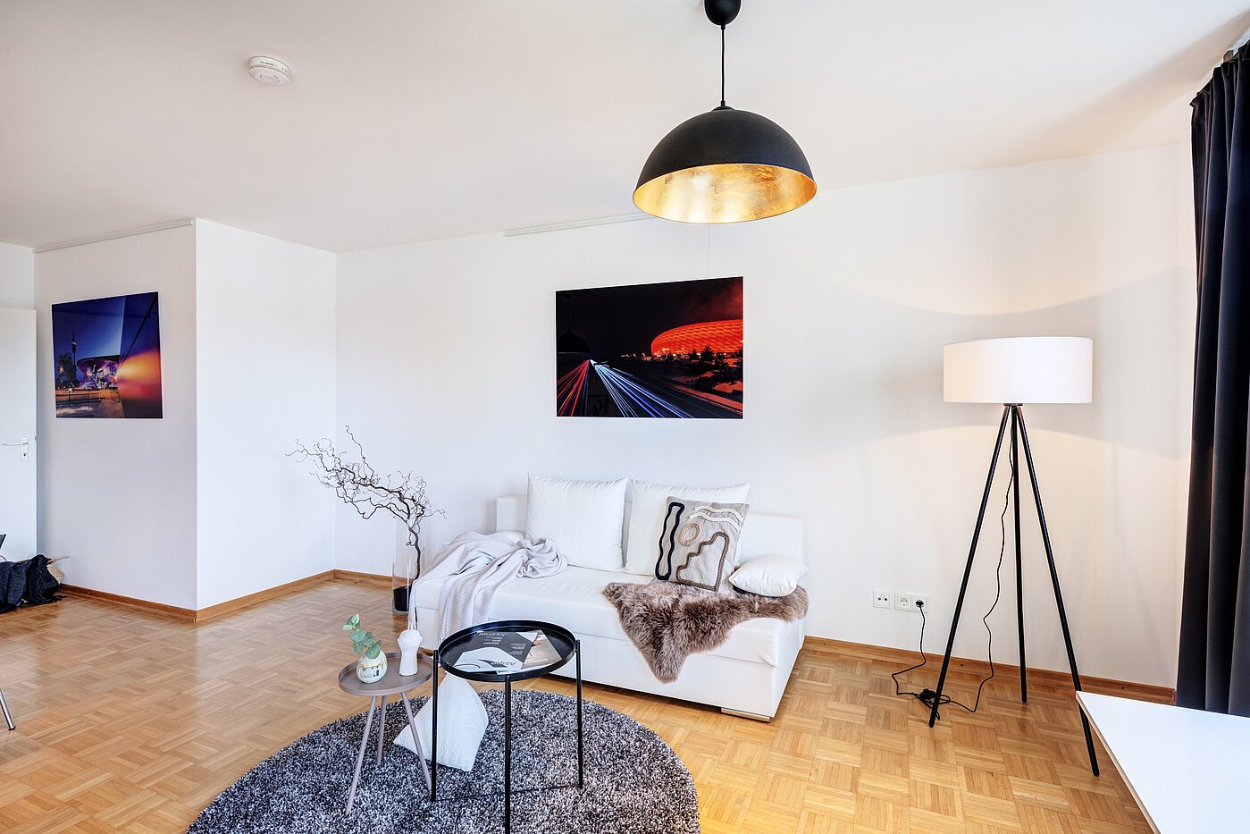 Etagenwohnung mit 3 Zimmern | München-Schwabing | 70299 | Wohn- und Essbereich