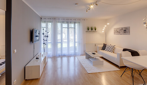 Erdgeschosswohnung mit 2 Zimmern | München-Feldmoching | 70424 | Wohnen und...