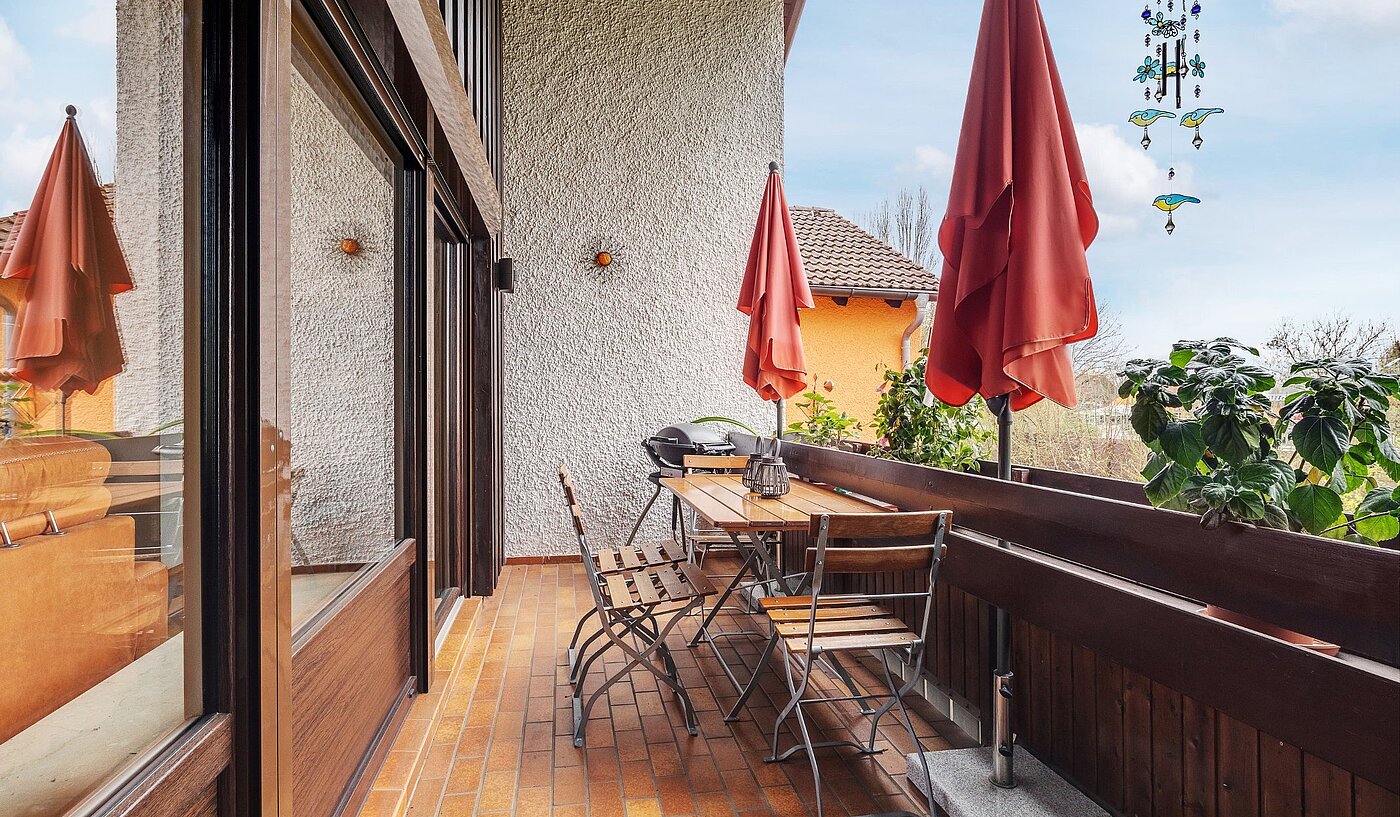 Etagenwohnung mit 3 Zimmern | Karlsfeld | 1904ML1 | ...mit Balkon