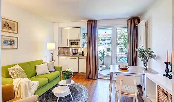 Etagenwohnung mit 1 Zimmer | München-Schwabing | 2210ML3