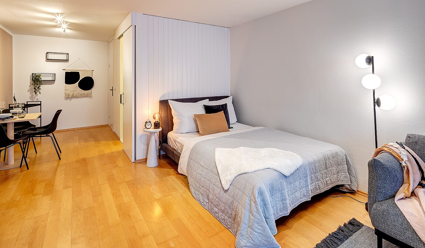 Etagenwohnung mit 1 Zimmer | München-Maxvorstadt | 70132 | ...erholsames Schlafen