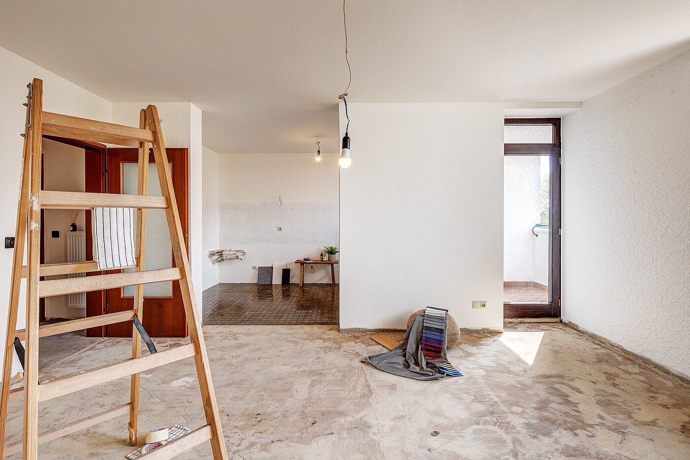 Etagenwohnung mit 2 Zimmern | München-Moosach | 2203ML5 | Blick zur Küche